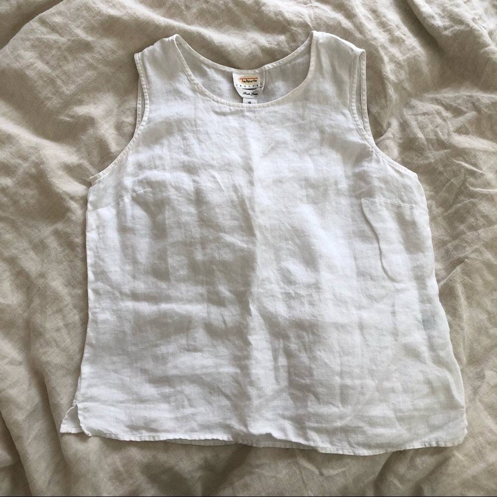 Vintage Linen Tank Top